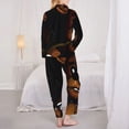 thumbnail image 5 of Lsque Five Nights At Freddy'S Pattern Long Sleeve Pajama Set for Women - Soft 2-Piece Sleepwear and Loungewear Set with Pockets, Comfy Nightwear, 5 of 8