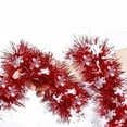 thumbnail image 6 of Christmas Colorful Wool Streamers - Pull Flower Bars for Christmas Tree Decor, Easily Hang, Vibrant Colors, Durable Wool, Reusable, Indoor/Outdoor, Party Essential,Red,393.7in/1000cm, 6 of 6