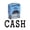 Black Ink, variant on Printtoo CASH Self Inking Rubber Stamp Office Stationery Custom Shiny Stamp
