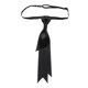 thumbnail image 2 of Corbata de hombre pre-atada Corbata de mujer pre-atada Corbatas pre-atadas Corbata para espectáculo Esquina cóncava negra, 2 of 9