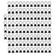 thumbnail image 1 of Anillos de pegamento para tinte de cejas, 100 anillos de pegamento ajustables para cejas, anillos de pegamento de primera línea, 1 of 5