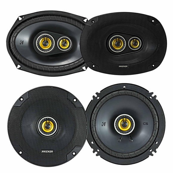 Paquete de Parlantes para Auto KICKER 46CSC654 46CSC6934 6.5" 6x9"