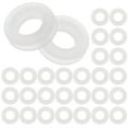 thumbnail image 1 of 100pcs accesorios para clips de oreja en forma redonda almohadillas transparentes a prueba de dolor alfombrillas de clip de oreja para hombre mujer, 1 of 8