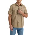 thumbnail image 1 of Short Sleeve Foundation River Solid Twill Relaxed Fit Shirt, 1 of 3