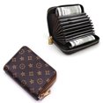 thumbnail image 6 of Mens Womens Leather Wallet Credit Card Holder RFID Blocking Zipper Pocket Purse, 6 of 12