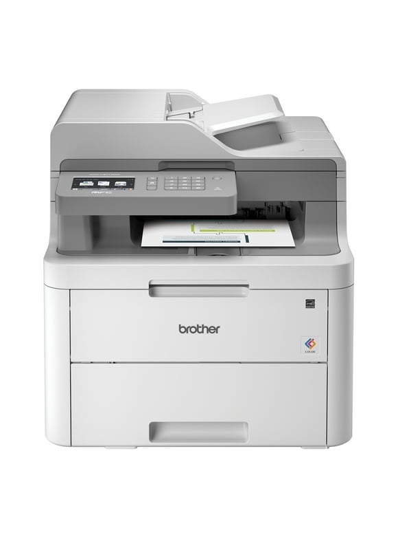 Brother MFC-L3710CW Compact Digital Color All-in-One Printer Providing Laser Quality Results with Wireless