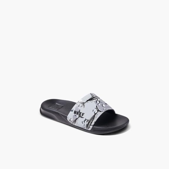 Reef  Kids One Slide Grey , 13 M US