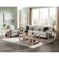 thumbnail image 4 of Alaterre Furniture Savannah End Table Ivory with Natural Wood Top, 4 of 4