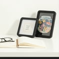 thumbnail image 5 of DesignOvation 5x7 Rounded Basic Black Decorative Tabletop Picture Frame, 5 of 11