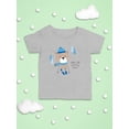 thumbnail image 3 of Snow Time Sporty Bear T-Shirt Infant -Image by Shutterstock,  18 Months, 3 of 4