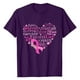 thumbnail image 2 of Puntoco Tops de trabajo para mujer Blusa de manga corta Camiseta con estampado de letras de concienciación de los senos Tops de camiseta en octubre Puntoco Puntoco-3866, 2 of 5