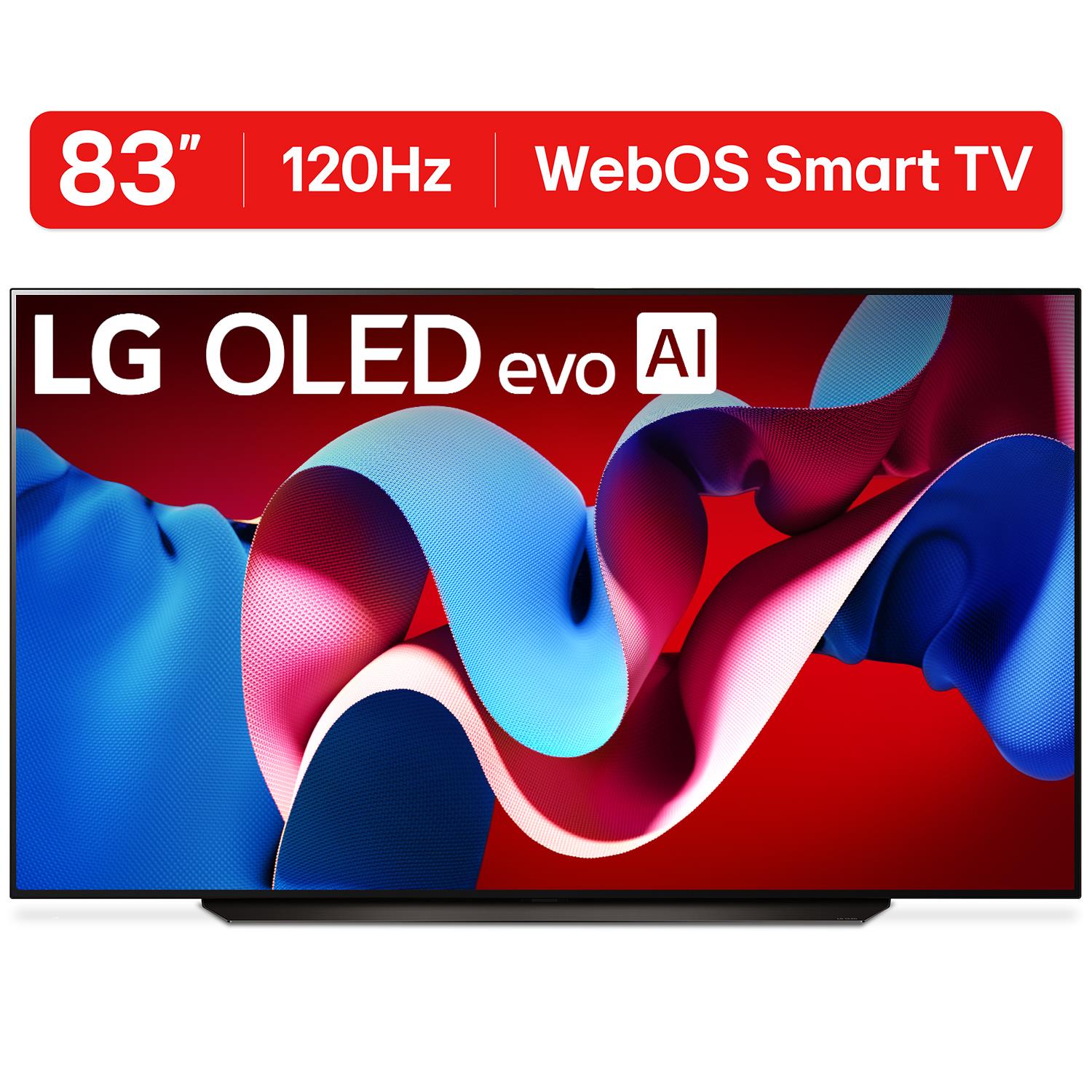 LG 83" Class 4K UHD OLED C4 Series 120 Hz Web OS 24 Smart TV with Dolby Vision - OLED83C4PUA