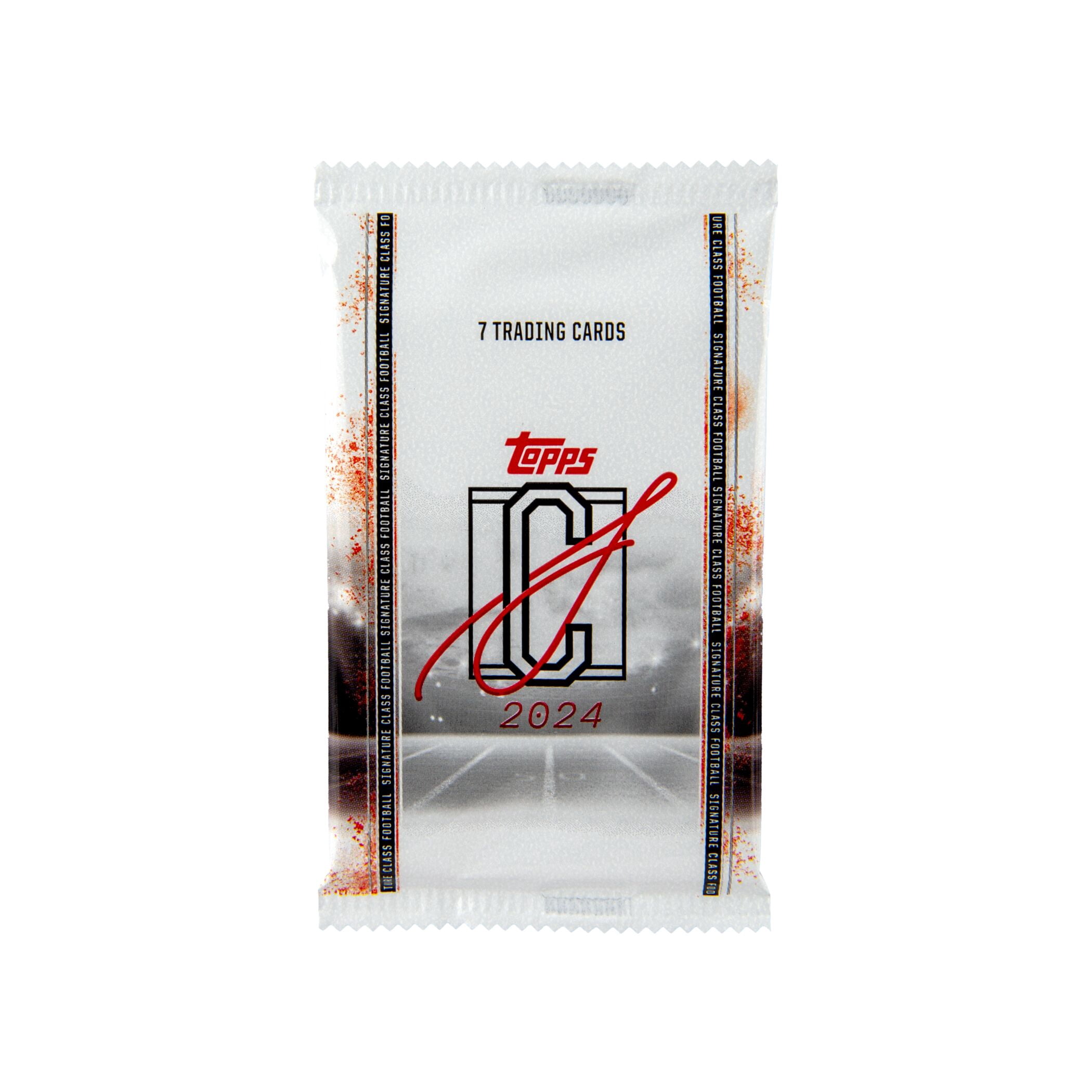 2024 Topps Signature Class Football Trading Cards Value Box