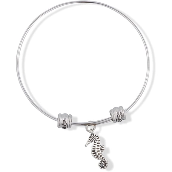 EPJ Sea Horse Fancy Charm Bangle