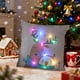 thumbnail image 4 of xihome Adornos navideños colgantes acrlicos 2D para rbol, espejo retrovisor, pared, etc. Juego de regalo navideño, 4 of 6