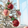 thumbnail image 2 of Juego de 6 piezas de adornos para árboles de Navidad Adornos de bolas de Navidad irrompibles para decoración navideña JAMW Sencillez, 2 of 5