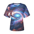 thumbnail image 5 of 2025 Summer Tops for Womens Trendy Going Out Basic Tees Plus Size Crewneck Tshirts Dressy Casual Short Sleeve T Shirts Tie Dye Tunic Top Loose Comfy Blouses, 5 of 6