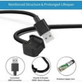thumbnail image 2 of Pour Fitbit Versa 2, [Lot de 2, 3.3 Pieds] Chargeur, 2 of 5