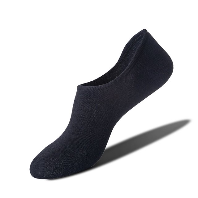 Pamolon Socks Cotton Non Slip Low Cut Invisible Socks Men Boat Liner 7-13