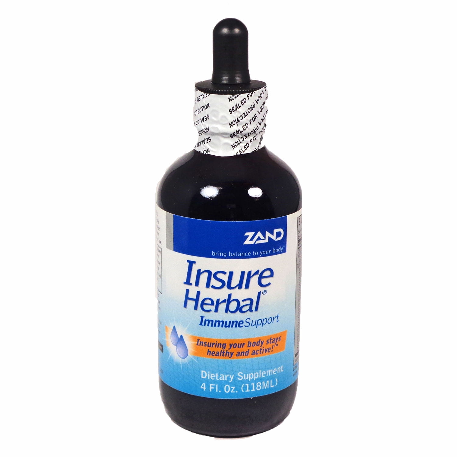Zand Insure Immune Support Liquid, Dietary Supplement 4 Oz