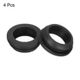 thumbnail image 3 of 4Pcs Snap Rubber Grommet Hole Plug Mount Dia 23mm ID 18.5mm H 9mm Seal Anti-Scratch Black, 3 of 5
