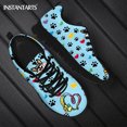 thumbnail image 1 of Zapatos planos con dibujos de Corgi galés kawaii para amantes de los perros, zapatillas ligeras con cordones, calzado transpirable para caminar, nuevo, 1 of 6