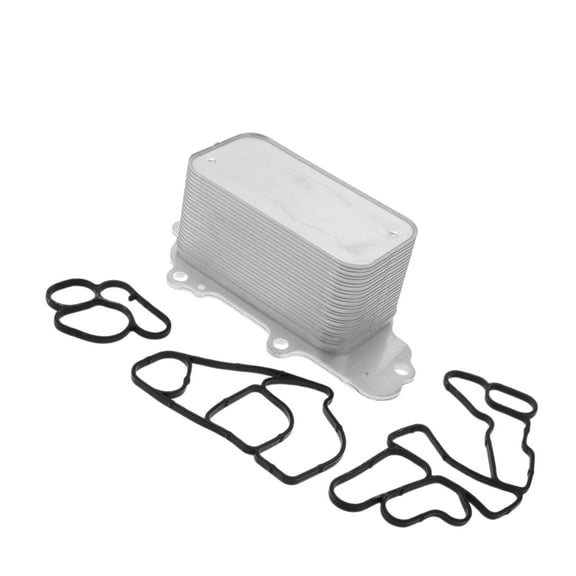 Engine Oil Cooler No.68148342AA Transmission Oil Cooler for Jeep Grand Cherokee 11-19 with O-rings Seal 1 Pc