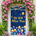 thumbnail image 5 of Decorative Design Farewell Banner Colorful Balloons We Will Miss You for Farewell Party Office Graduation Retirement, 5 of 8
