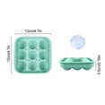 thumbnail image 4 of Silicone Soccer Ball Ice Cube Mold 3*3, 2.2" Sphere Ice Ball Maker with Built-in Funnel, Reusable Round Ice Tray for Whiskey and Game Day Party Drinks, 1PCS, 4 of 9