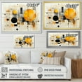 thumbnail image 4 of Designart "Abstract Geometry III" Abstract Shapes Canvas Wall Art, 4 of 5