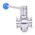 thumbnail image 3 of 1-1/2inch 38mm Stainless Steel 1.5inch Butterfly Flow control Valve, 3 of 5