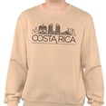 thumbnail image 2 of Skyline Costa Rica Sweatshirt Unisex 3X-Large Sand, 2 of 5