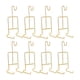 thumbnail image 1 of Cesta organizadora de almacenamiento para exhibir tazas de té y platillos, cesta para tazas de café Oro, 1 of 9