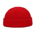 thumbnail image 2 of Winter Unisex Hat Knitted Stretchy Dome Hat Thick Solid Color Ear Warm Daily Wear Cap Outdoor Skiing Cap, 2 of 8