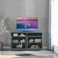 thumbnail image 3 of TV Stand Sideboard Buffet Cabinet With Adjustable Shelves Vintage Storage Cabinet Accent Cabinet Console Table Coffee Bar For TV Up To 58" Entryway Bedroom Living Room Hallway, 3 of 6