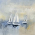 thumbnail image 3 of Vassileva, Silvia 15x15 Black Modern Framed Museum Art Print Titled - Morning Sail II, 3 of 5