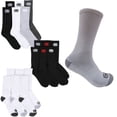 thumbnail image 2 of Ecko Unltd. Men's Half Cushion Crew Athletic Socks 6-Pack (Black), 2 of 5