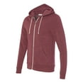 thumbnail image 2 of Alternative Unisex Rocky Eco-Fleece Zip&nbsp;Hoodie - AA9590, 2 of 5