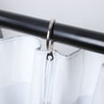 thumbnail image 4 of Uxcell 1.3'' Curtain Rings with Eyelet for Curtain Rod Metal Silver Tone Pack of 20, 4 of 7