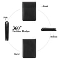 thumbnail image 3 of SENDEFN Slim Wallet for Men ID Window with RFID Blocking Front Pocket Minimalist Bifold Bussiness Card Holder Gift for Men, 3 of 7