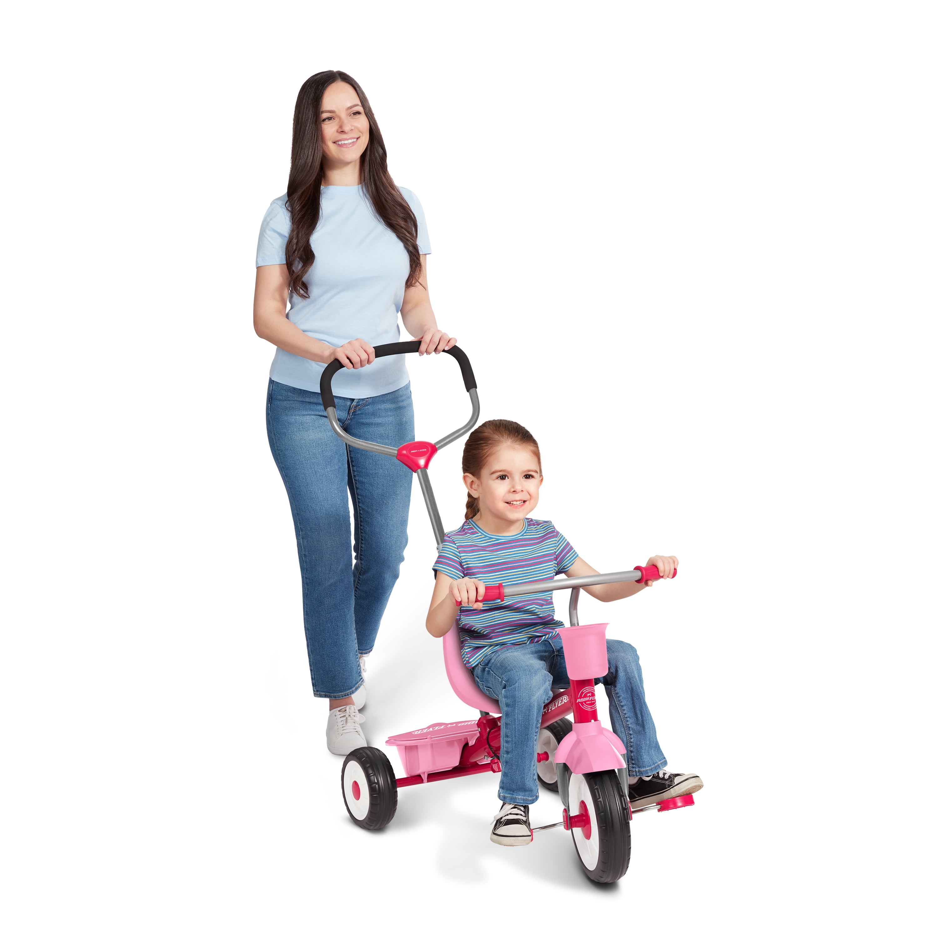 Radio Flyer 4-in-1 Activity Stroll 'N Trike with Interactive Tray, Kids 1 to 5 Years