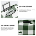thumbnail image 3 of Gukieu Green White Christmas Tree Lumberjack Plaid Print Suitcase Protective Cover, Elastic Zipper Buckle Suitcase Protective Cover, Suitable for Travel, Business Trip-Small, 3 of 7