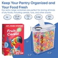 thumbnail image 4 of Contenedores de almacenamiento de alimentos Chef's Path, juego de 2 (6 litros) sin BPA, 4 of 7