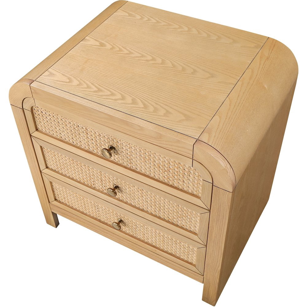 Meridian Furniture Siena Natural Night Stand