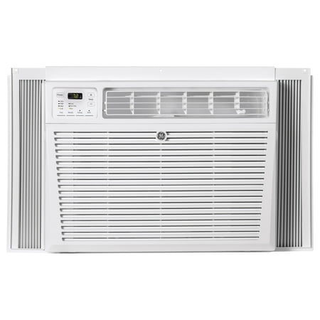 GE® 12,000 BTU 115-Volt Window Air Conditioner with WiFi and Eco Mode for Large Rooms, White, AEG12AZE