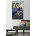 thumbnail image 2 of Big Bass Wall Poster with Wooden Magnetic Frame, 22.375" x 34", 2 of 3