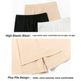 thumbnail image 6 of Double Layer Front Crotch Safety Shorts Breathable Ice Silk Anti Slip Panties Ladies Safety Panties, 6 of 8