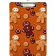 thumbnail image 1 of FMSHPON Christmas Holiday Gingerbread Clipboard Hardboard Wood Nursing Clip Board and Pull for Standard A4 Letter 13x9 inches, 1 of 5