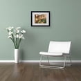 thumbnail image 3 of Trademark Fine Art "Tuscany Courtyard" Canvas Art by Rio, Black Frame, 3 of 3