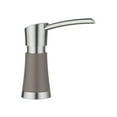 thumbnail image 1 of Artona Soap Dispenser - PVD Steel/Volcano Gray, 1 of 2